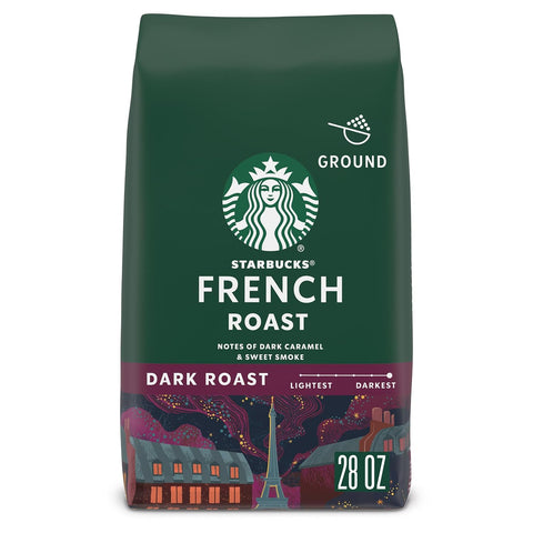 Starbucks Ground Coffee, Dark Roast Coffee, Italian Roast, 100% Arabica, 1 bag (18 oz)