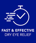 HydraSense Eye Drops, For Dry Eyes, Fast and Long-Lasting Relief, Preservative Free, Naturally Sourced Lubricant, Home and Away Twin Pack (2 x 10 mL), 20 mL