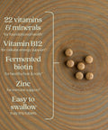 New Chapter Tiny Tabs Multivitamin with 20+ Nutrients for Immune Cellular Energy and Stress Support Including Vitamin D3 + B Vitamins 192 Count