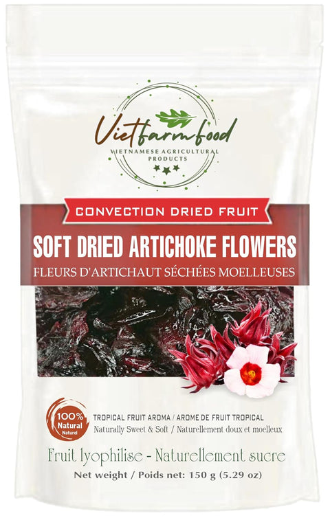SOFT MULBERRY CANDY 5.29oz (150g) VIETFARMFOOD: Convection dried fruit with a little sugar, salt, natural sweetness, soft when chewed. Suitable for snack, healthy dessert for all ages