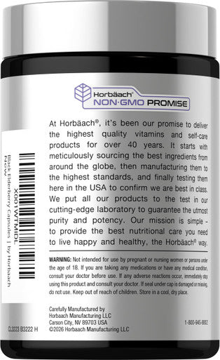 Horbaach Black Elderberry 180 Capsules