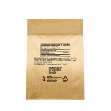 PURE ORIGINAL INGREDIENTS Fructooligosaccharides 4Oz, No Additives, Fos Powder