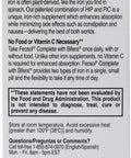Feosol Bifera HIP and PIC Iron Supplement Complete 30 Caplets Pack of 3