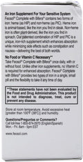 Feosol Bifera HIP and PIC Iron Supplement Complete 30 Caplets Pack of 3