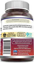 Amazing Nutrition Formulas HMB Supplement | 1000 Mg Per Serving | 120 Capsules | Non-GMO | Gluten | Made in USA