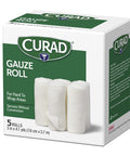 Curad Stretch Rolled Gauze 3" x 4.1 yds. Pack of 24