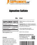 Bulksupplements.Com Agmatine Sulfate Powder - Supplement For Nitric Oxide Production - Unflavored, Gluten Free - 1000Mg Per Serving, 100 Servings (100 Grams - 3.5 Oz)