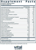 Vital Nutrients Energy Plus | Nonstimulatory Herbal Energy Support | Promotes Mental & Physical Stamina | Adaptogenic Support for Stress | Gluten Dairy Soy | Non-GMO | 120 Capsules