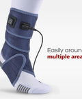 Heated Arm Wrap Leg Heating Pad Wrap Heating Pad With 78" Long Charge Cord Heating Pad Sleeve For Arm Around Heating Pad For Elbow, Wrist, Ankle, Arm