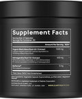 Terra ELMNT 40,000mg 40x Strength Organic Black Maca Root with Ashwagandha - Highest Potency Black Maca Root Capsules for Men - 100% Pure Maca Peruana Powder Organic, Gelatinized, Non-GMO - 60 Pills