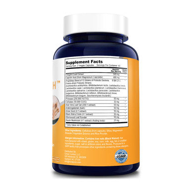 NusaPure CandiHealth Complex (Non-GMO, Gluten-Free, Vegan) 120 Veggie Capsules