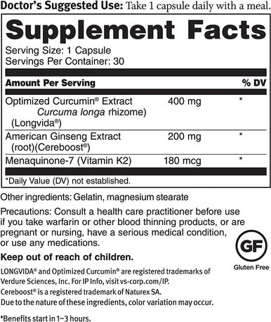 Dr. Stephen Sinatras Focal Point Plus Fastacting Cognitive Supplement For Better Focus Shortterm Memory And Attention Plus Heart Brain And Mood Health Support