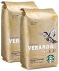Starbucks Ground Coffee, Starbucks Blonde Roast Hot or Iced Coffee, Veranda Blend, 28 oz