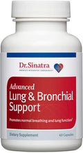 Dr. Sinatras Advanced Lung Bronchial Support Supplement For Lung Health Support Clear Breathing And Respiratory Function 60 Capsules 30Day Supply