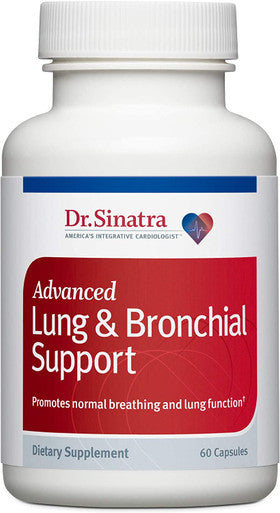 Dr. Sinatras Advanced Lung Bronchial Support Supplement For Lung Health Support Clear Breathing And Respiratory Function 60 Capsules 30Day Supply
