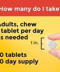 Nature Made Chewable L Theanine 200Mg L-Theanine Supplement For Stress Relief 50 Chewable Tablets 50 Day Supply