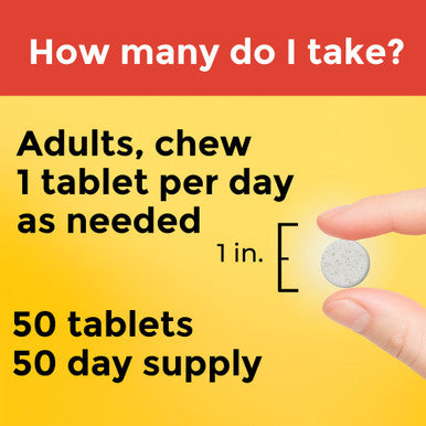 Nature Made Chewable L Theanine 200Mg L-Theanine Supplement For Stress Relief 50 Chewable Tablets 50 Day Supply