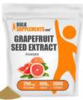 BulkSupplements Grape Seed Extract Powder - Grape Supplements, Citrus Seed Extract - 250mg , Antioxidants Supplement, (500 Grams - 1.1 lbs)