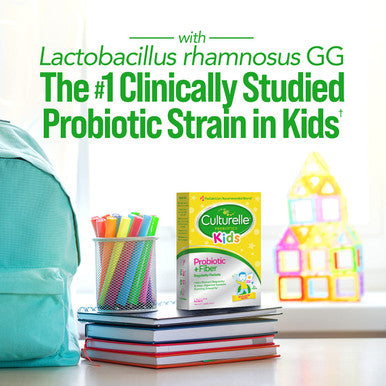 Culturelle Kids Regularity Probiotic Fiber Helps Restore Regularity Keeps Kids Digestive Systems Running Smoothly For Kids Toddlers Ages 1 NonGMO 60 Packets
