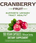 Nature's Way Premium Herbal Cranberry Fruit 930 mg per serving, 100 Capsules