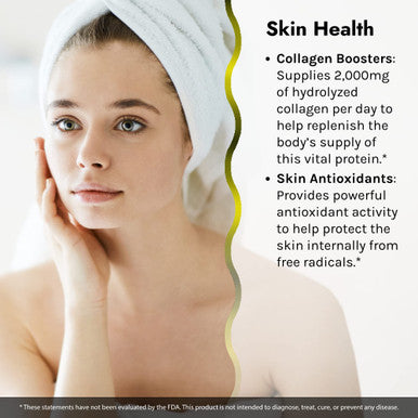 Irwin Naturals Deep Tissue Collagen-Pure - 80 Liquid Softgels - Intense Nourishment For The Skin - 2,000 Mg Of Hydrolyzed Collagen - 16 Total Servings