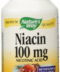 Nature's Way Niacin 100Mg 100 Caps