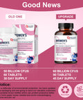 Probiotics-For-Women, Probiotics And Prebiotics, Cranberry And D-Mannose, 50-Billion-Cfus, Organic Probiotics For Digestive Healt