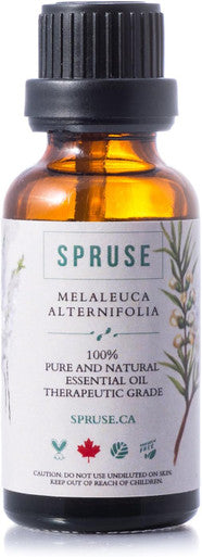 SPRUSE Tea Tree Essential Oil - 30ml - 100% Natural Undiluted