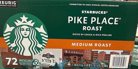 Starbucks K-Cup Coffee Pods, Medium Roast Coffee for Keurig Brewers, Holiday Blend, 100% Arabica, Limited Holiday Edition, 1 Box (32 Pods)