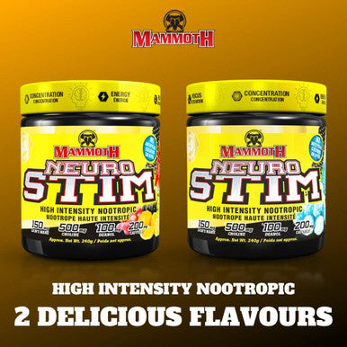 Mammoth NeuroStim 60 Serve, Fruit Punch