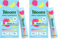 Bloom Daily Hydration Electrolyte Powder Packets with Collagen 5g Protein Electrolytes Vitamins and Minerals Sugar Free Drink Mix Rocket Blast 5 Count