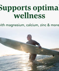 Megafood Balanced Minerals - Calcium, Fermented Magnesium Glycinate, Zinc, Selenium, Gtf Chromium, Molybdenum, Nettle Leaf, Horsetail Leaf - Made Without 9 Food Allergens - 90 Tablets (30 Servings)