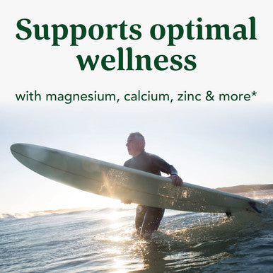 Megafood Balanced Minerals - Calcium, Fermented Magnesium Glycinate, Zinc, Selenium, Gtf Chromium, Molybdenum, Nettle Leaf, Horsetail Leaf - Made Without 9 Food Allergens - 90 Tablets (30 Servings)