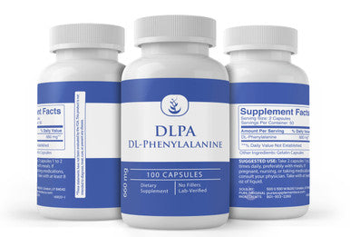 PURE ORIGINAL INGREDIENTS Dlpa Dl-Phenylalanine, (100 Capsules) Always Pure, No Additives Or Fillers, Lab Verified