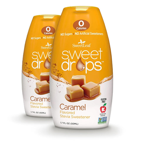 SweetLeaf Sweet Drops Flavored Stevia Liquid Sweetener Stevia Extract Zero Calories Gluten Keto Friendly Non GMO Natural Flavor Sugar Alternative Pumpkin Spice 1.7 Fl Oz (Pack of 6)