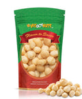 Raw Deluxe Macadamia Nuts - 4 lbs - Shelled & Unsalted Premium Quality Kosher Raw Macadamia Nut Snack Pack By We Got Nuts - Natural Gourmet Fresh Macadamia Nuts Bulk - Packed In A Resealable Pouch Bag