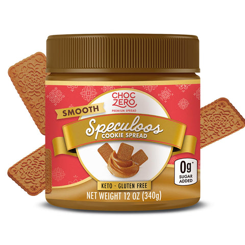 ChocZero Keto Blueberry Fruit Spread, No Added Sugar, Low Carb, All Natural Jam, Sweetened with Monk Fruit (1 jar, 12 oz)