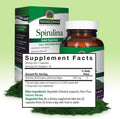 Nature'S Answer Spirulina Herbal Powder Capsules 90 Count | Natural Immune Support | Pre Biotic | Rich in Fiber Proteins Antioxidants and Vitamins