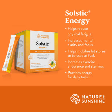 Nature'S Sunshine Solstic Energy, 0.14 Ounce Each, 30 Count (Pack Of 1)
