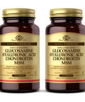 Solgar Glucosamine Hyaluronic Acid Chondroitin Msm - 120 Tablets Pack Of 2 - Promotes Healthy Joints Supports Comfortable Movement - Non-Gmo Gluten Free - 80 Total Servings