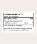 Thorne - Ashwagandha - Highly Concentrated Shoden - Calming Stress Support For Women & Men - Supports Daytime Energy Mental Clarity & Optimal Immune Function - Third-Party Certified 30 Capsules