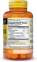 Mason Natural Acidophilus 20 Million CFU - A Healthy Digestion, Improved Gastrointestinal Health, Vanilla Banana Flavor, 100 Chewables (Pack of 3)