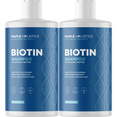 Hair Growth Supplement And Shampoo For Thinning Hair - Sulfate Volumizing Shampoo With Biotin And Rosemary Essential Oil For Fine Thin Hair Care Plus Regrowth Biotin Vitamins For Hair