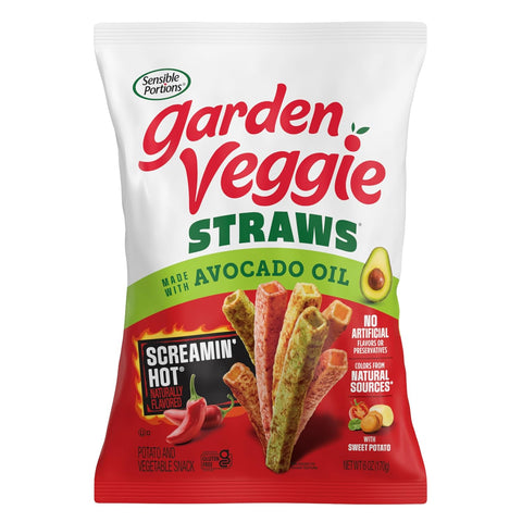 Sensible Portions Garden Veggie Cinnamon Straws, 6 oz