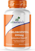 Aitnaturals Chlorophyll - 100 mg (90 Capsules)| Formulated with Alfalfa Powder for Comfort Digestion Nutritional Balance Inner Deodorant Detoxify Digestive Track Antioxidant Clear & Radiant Skin