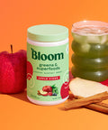 Bloom Nutrition Superfood Greens Powder Digestive Enzymes with Probiotics and Prebiotics Gut Health Bloating Relief for Women Chlorella Green Juice Mix with Beet Root Powder 25 SVG Apple Cider
