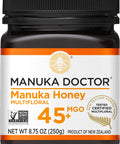 Manuka Doctor - MGO 125+ Manuka Honey Monofloral, 100% Pure New Zealand Honey. Certified. Guaranteed. Raw. Non-GMO (8.75 oz)