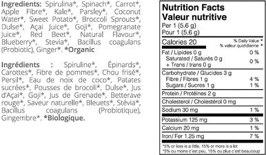 Body Energy Club Vegan Organic Greens (Unflavoured 168g)