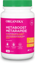Organika Metaboost - Collagen, L-Carnitine And Garcinia - Fat Metabolism, Aids Weight Management, Supports Physical Activity - 120Caps