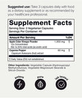 12x Potent Ultra High Strength Non-GMO Apple Cider Vinegar Capsules with Mother - 2,010mg Formula Pills with Cayenne Pepper - 20% Acetic Acid - 120 Capsules
